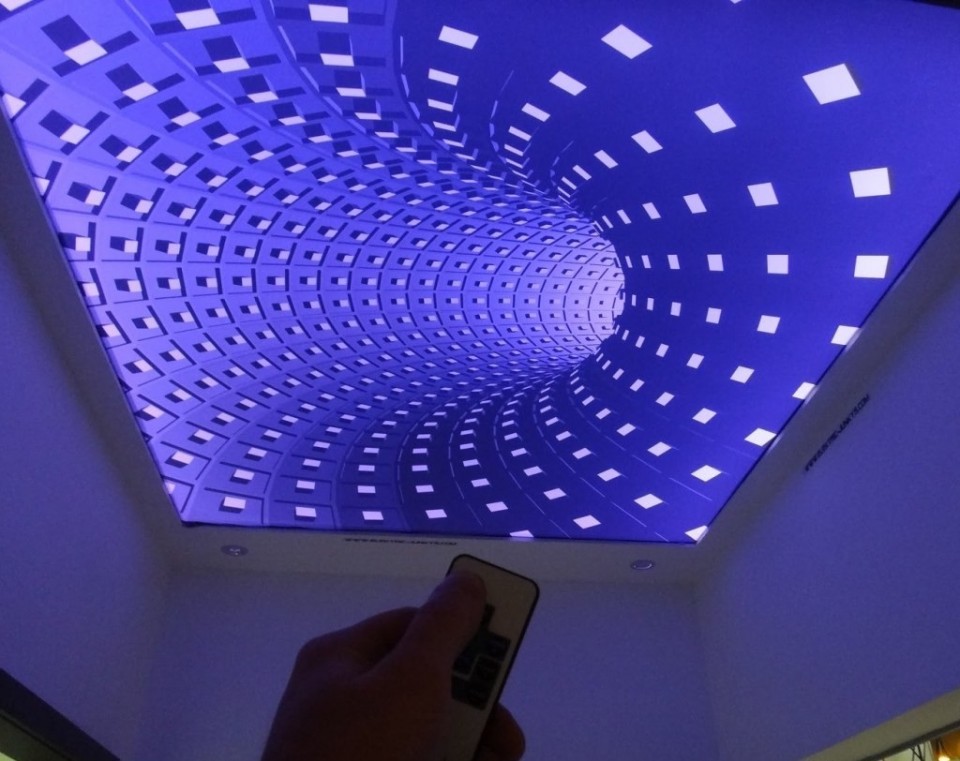 Заказать 3d натяжные потолки в г. Кувша