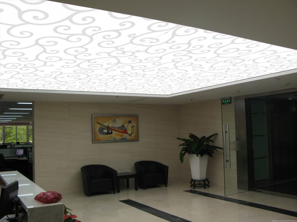 Заказать световые потолки new vision в г. Кувша